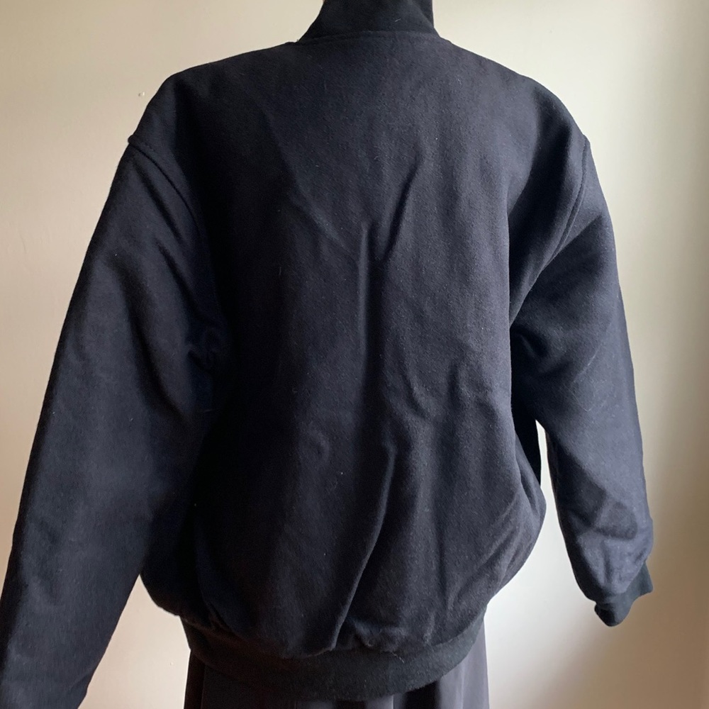 G.A.M.E Sportswear black wool blend jacket - Picture 11 of 12
